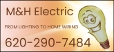 M & H Electric Sponsorship Banner
