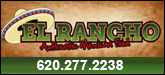El Rancho Cafe Sponsorship Banner